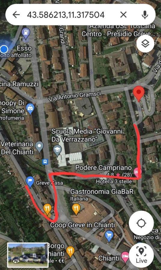 Le Petit Appartement Greve in Chianti Buitenkant foto